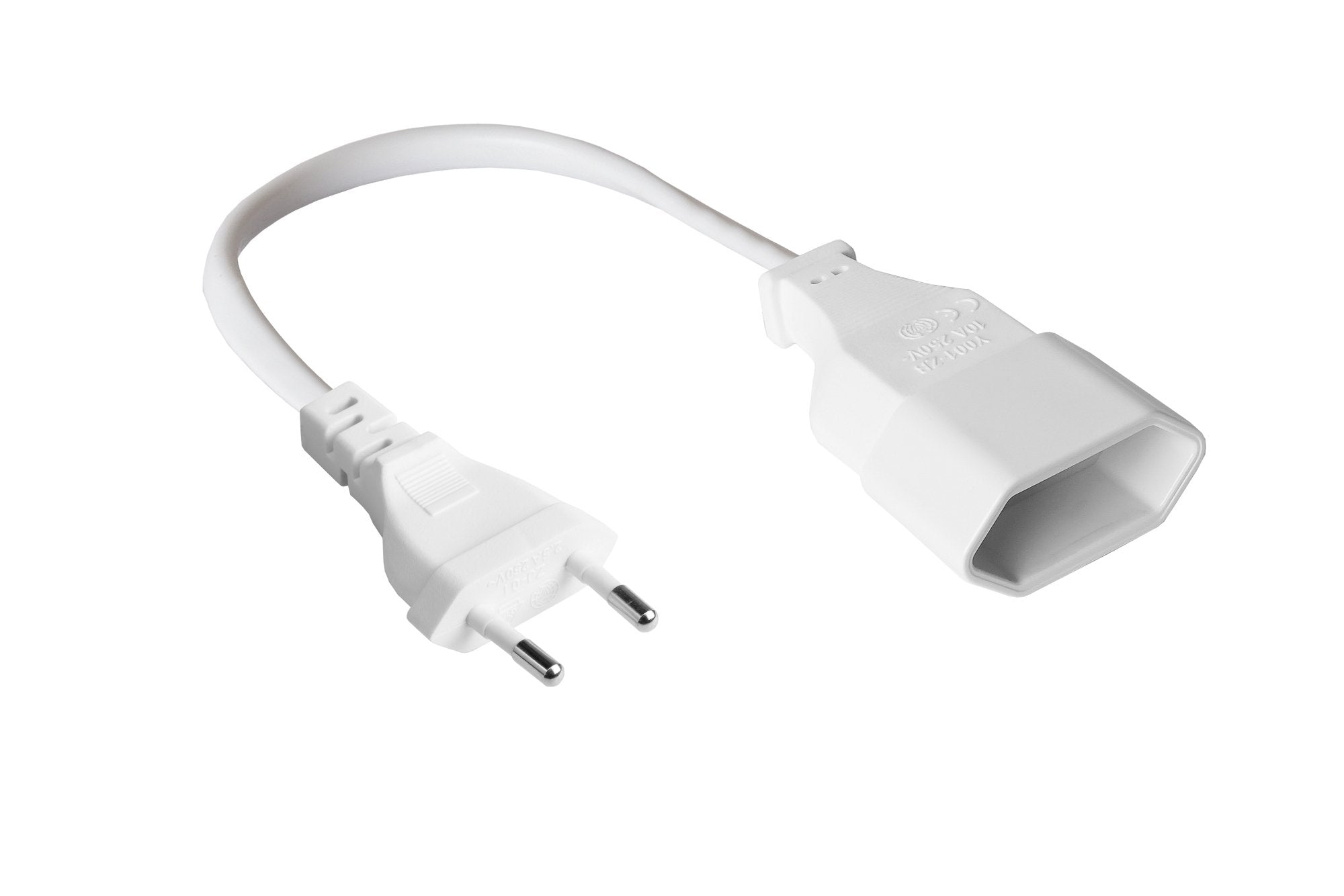 Good Connections Euro-Extensión Blanco 3m