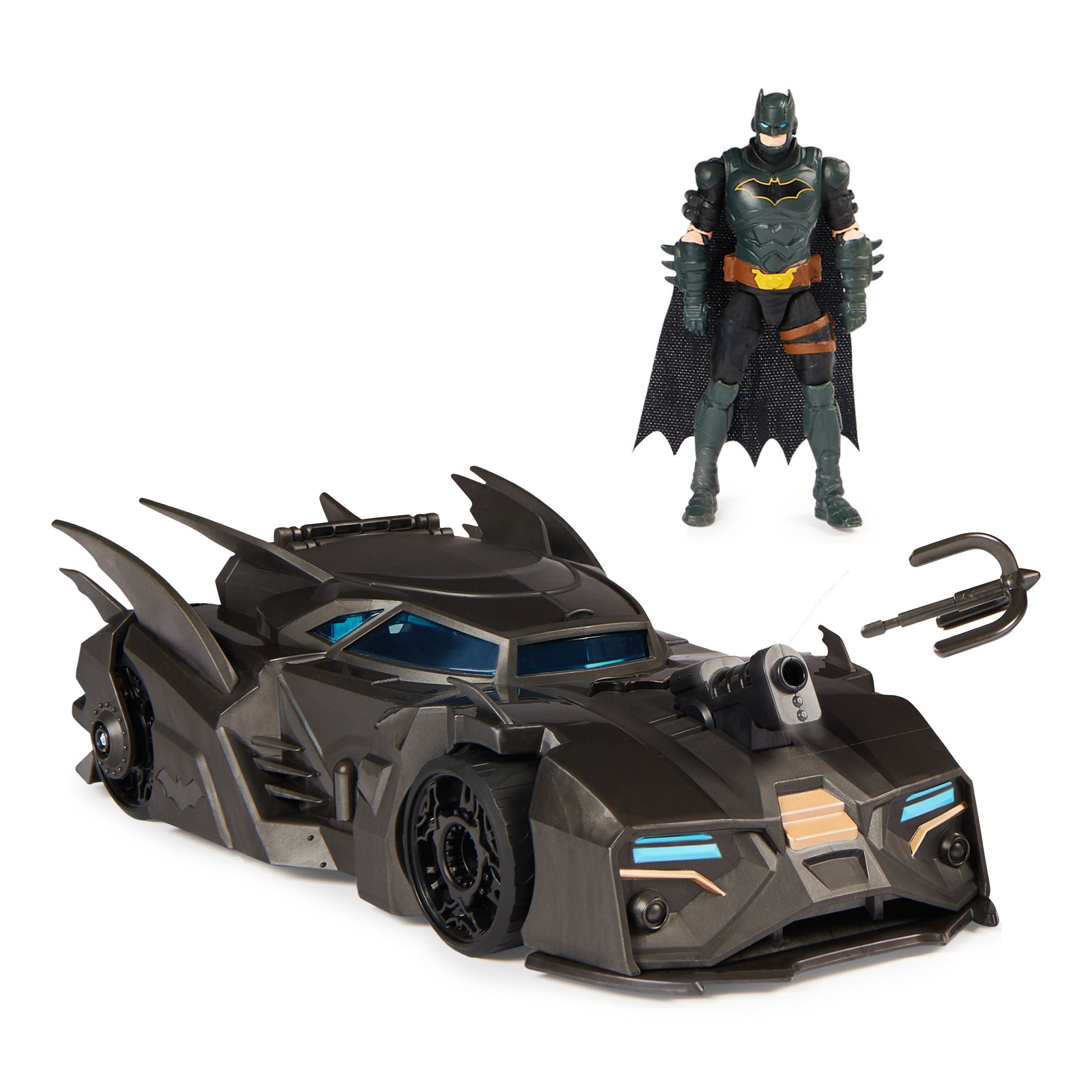 Batman Vehicle Crusader Batmobile With 4" Figure, 6067473