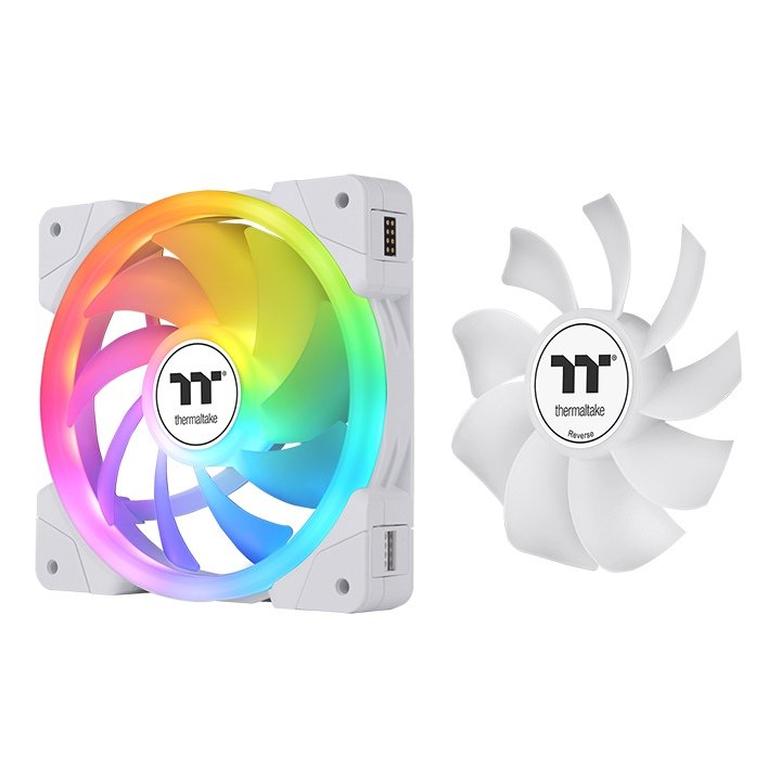 Ventilador Thermaltake Swafan Ex14 Argb 3-Fan-Pack Blanco Retail