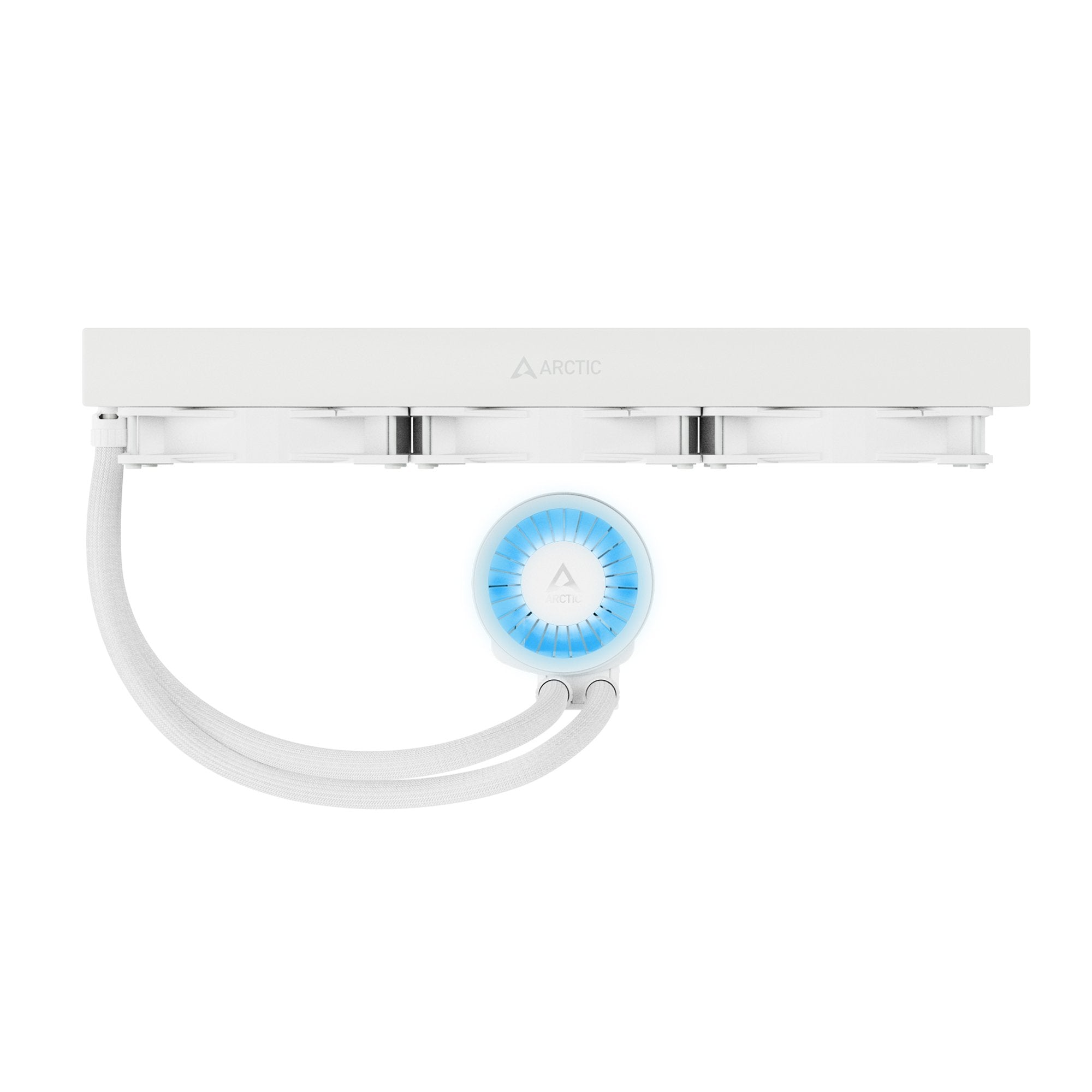 Refrigeración Arctic Liquid Freezer Iii 420 A-Rgb Por Agua Blanco Acfre00153a