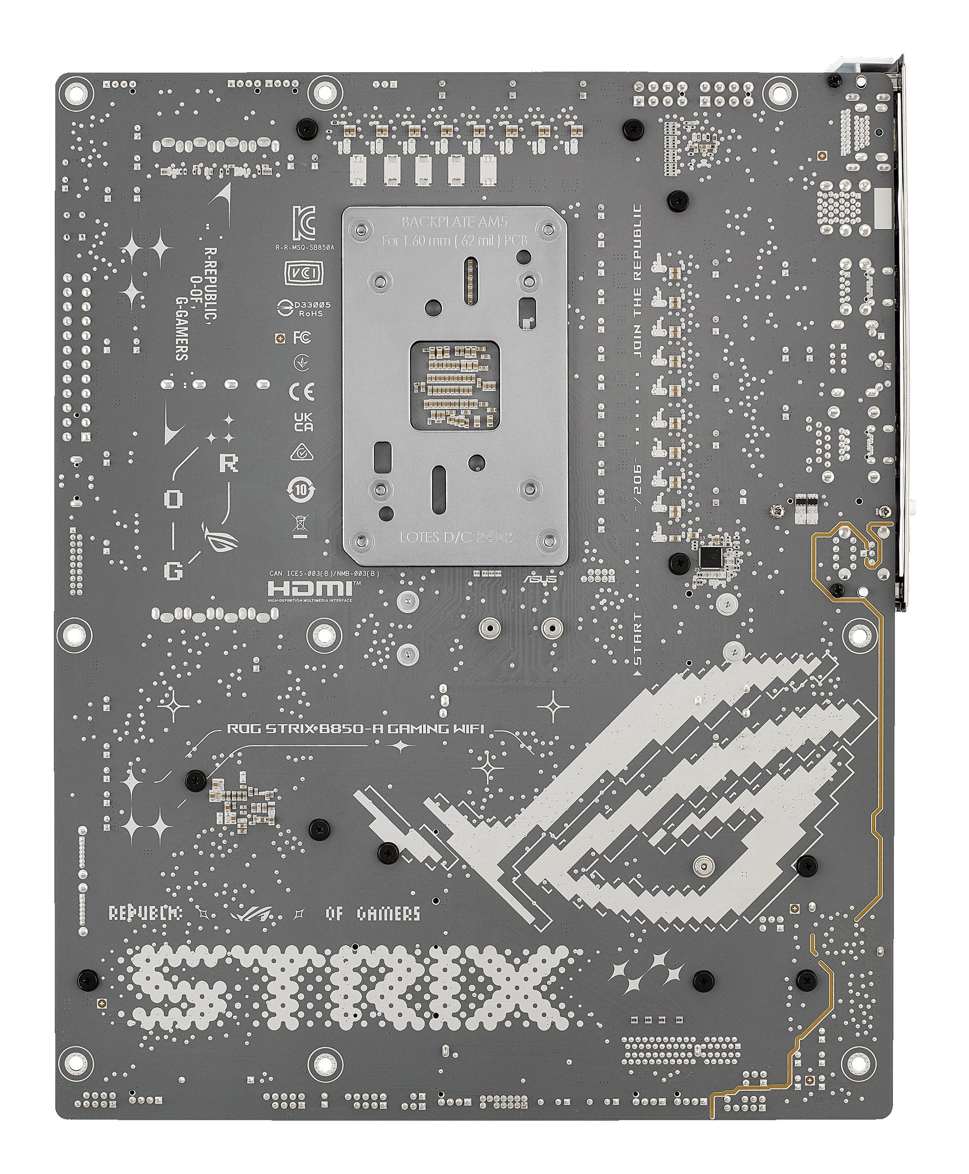 EAN 4711387772676 - ASUS ROG STRIX B850-A GAMING WIFI AMD B850 Zócalo AM5 ATX imagen 13