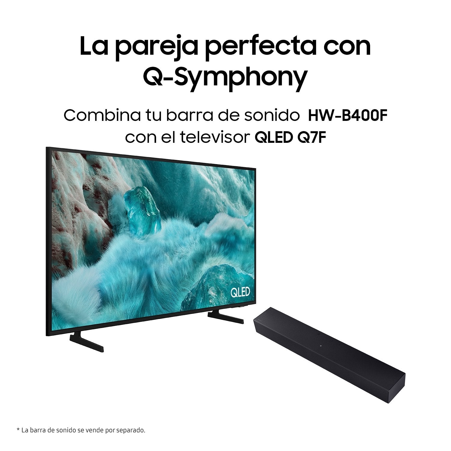 Barra De Sonido Samsung Hw-B400f/Zf 2.0 40w - Dolby 2.0 - Bluetooth 4.2, Usb, Hdmi, Audio Optico - Mando A Distancia -