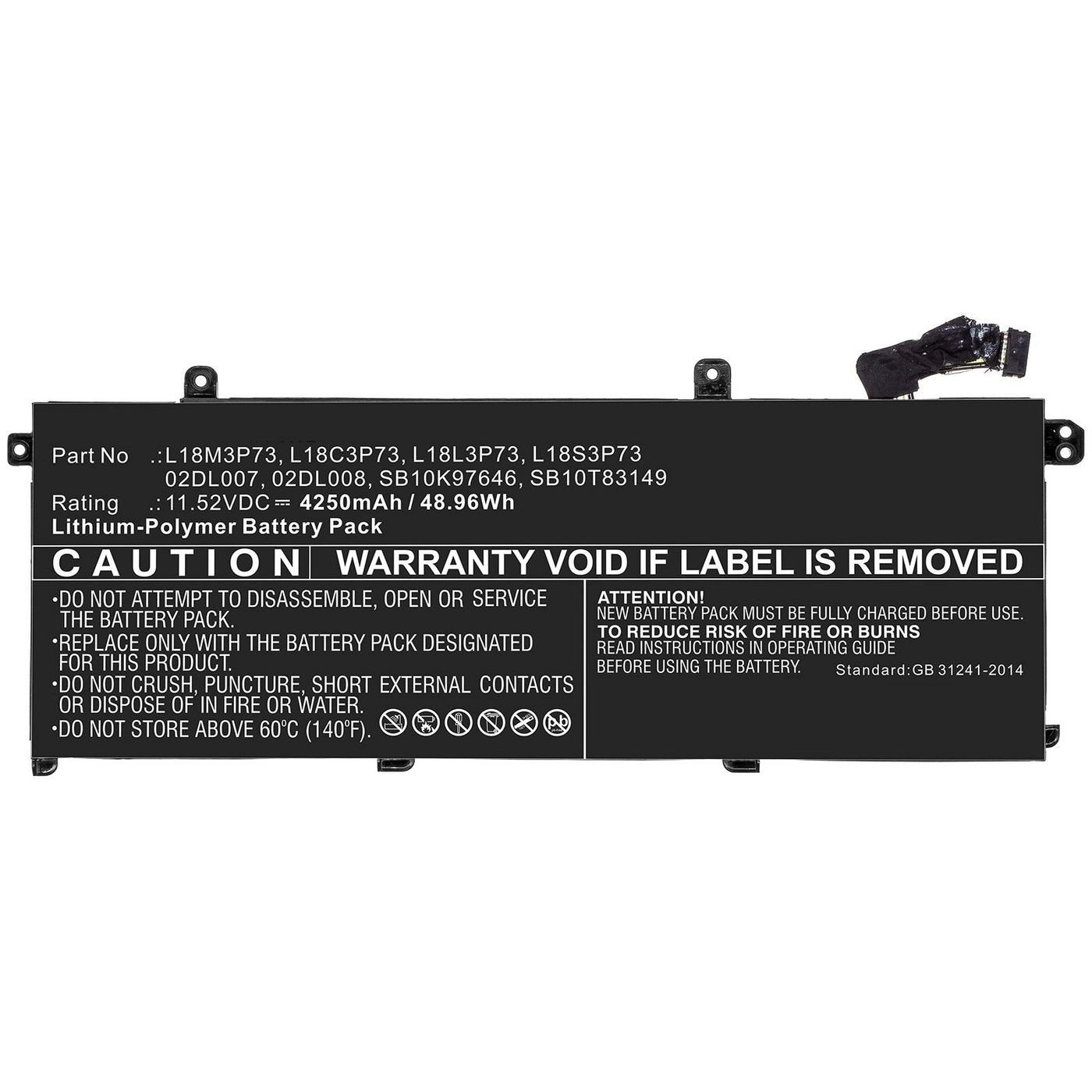 Coreparts Mbxle-Ba0257 Refacción Para Notebook Batería