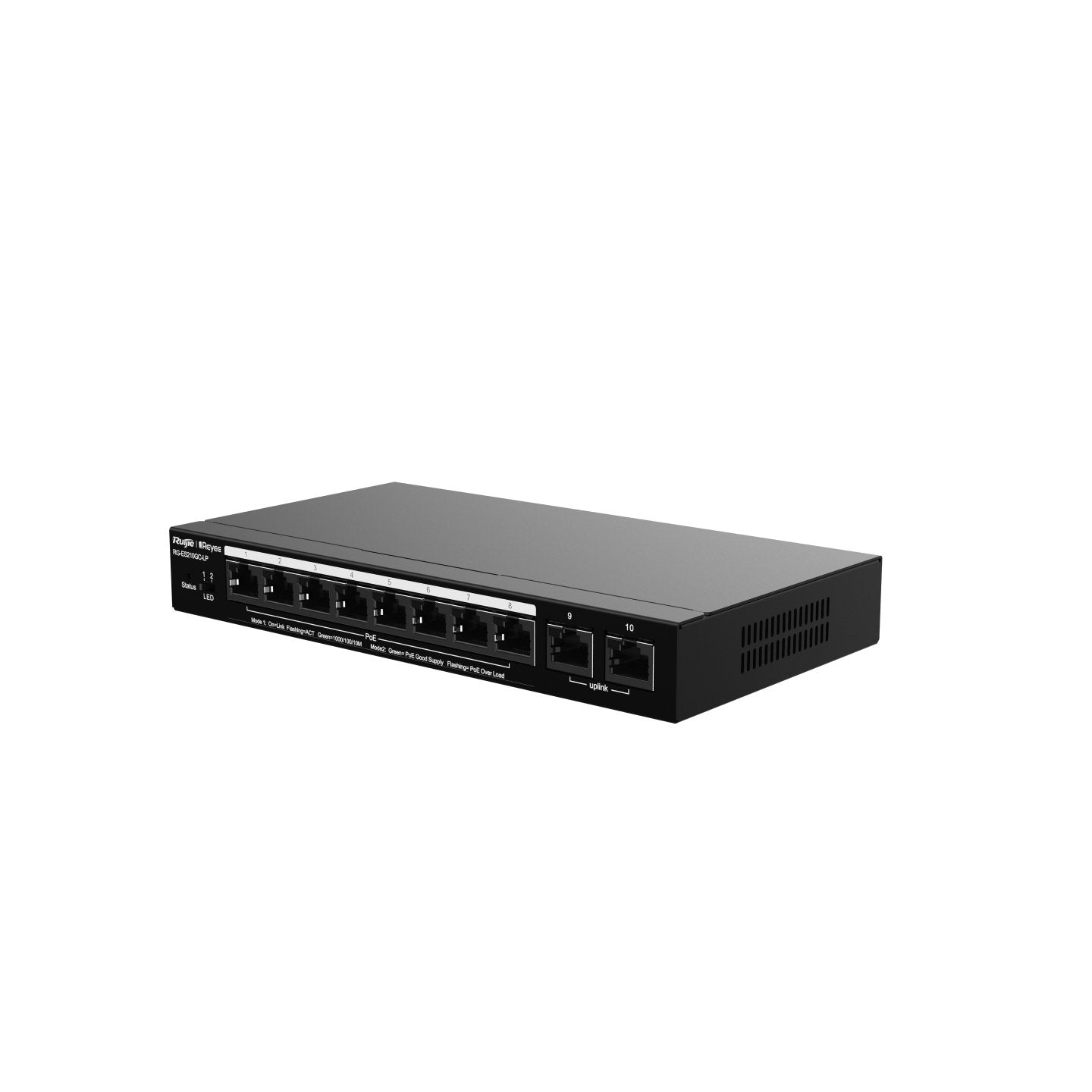 EAN 6971693271883 - Ruijie Networks RG-ES210GC-LP switch Gestionado L2 Gigabit Ethernet (10/100/1000) Energía sobre Ethernet imagen 4