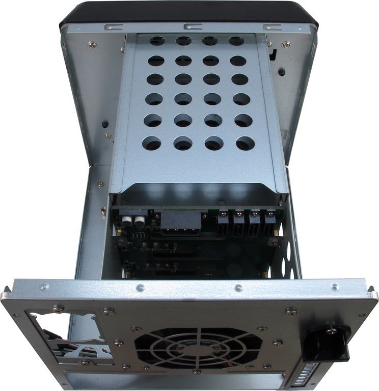 EAN 4260133126336 - Inter-Tech SC-4100 Estante Negro imagen 5