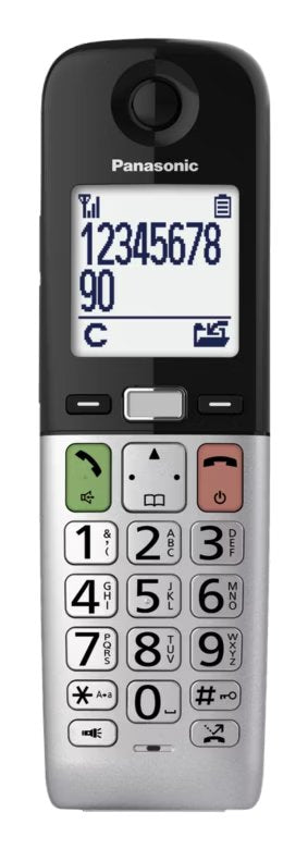 EAN 5025232969173 - Panasonic KX-TGU432 Teléfono DECT Identificador de llamadas Negro, Plata imagen 4
