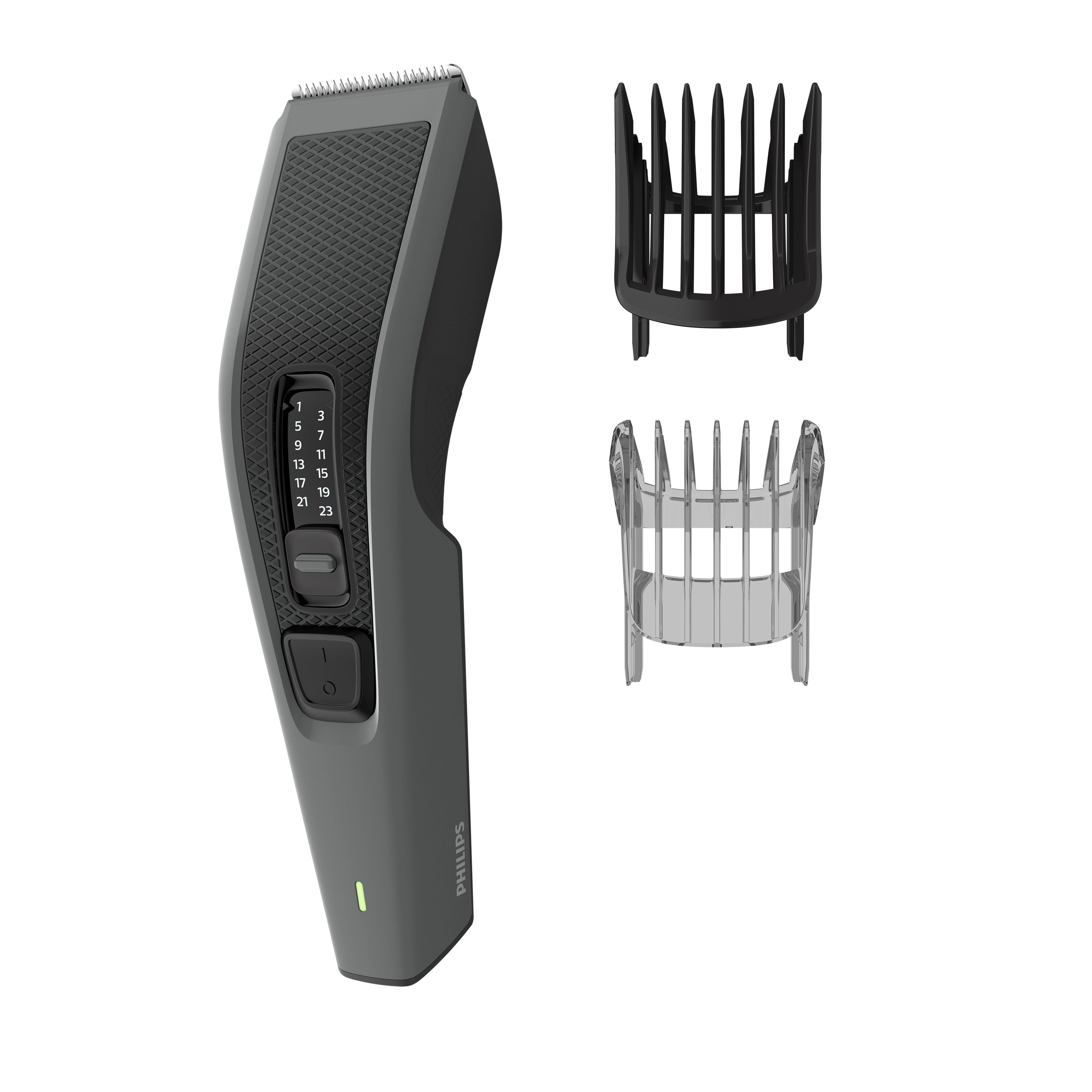 EAN 8710103970316 - Philips HAIRCLIPPER Series 3000 HC3525/15 cortadora de pelo y maquinilla Negro, Gris 13 Níquel-metal hidr imagen 2