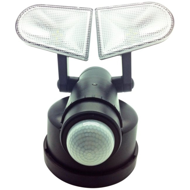 Schwaiger Led 2-Vías Sensorleuchte 400 Lumen Negro