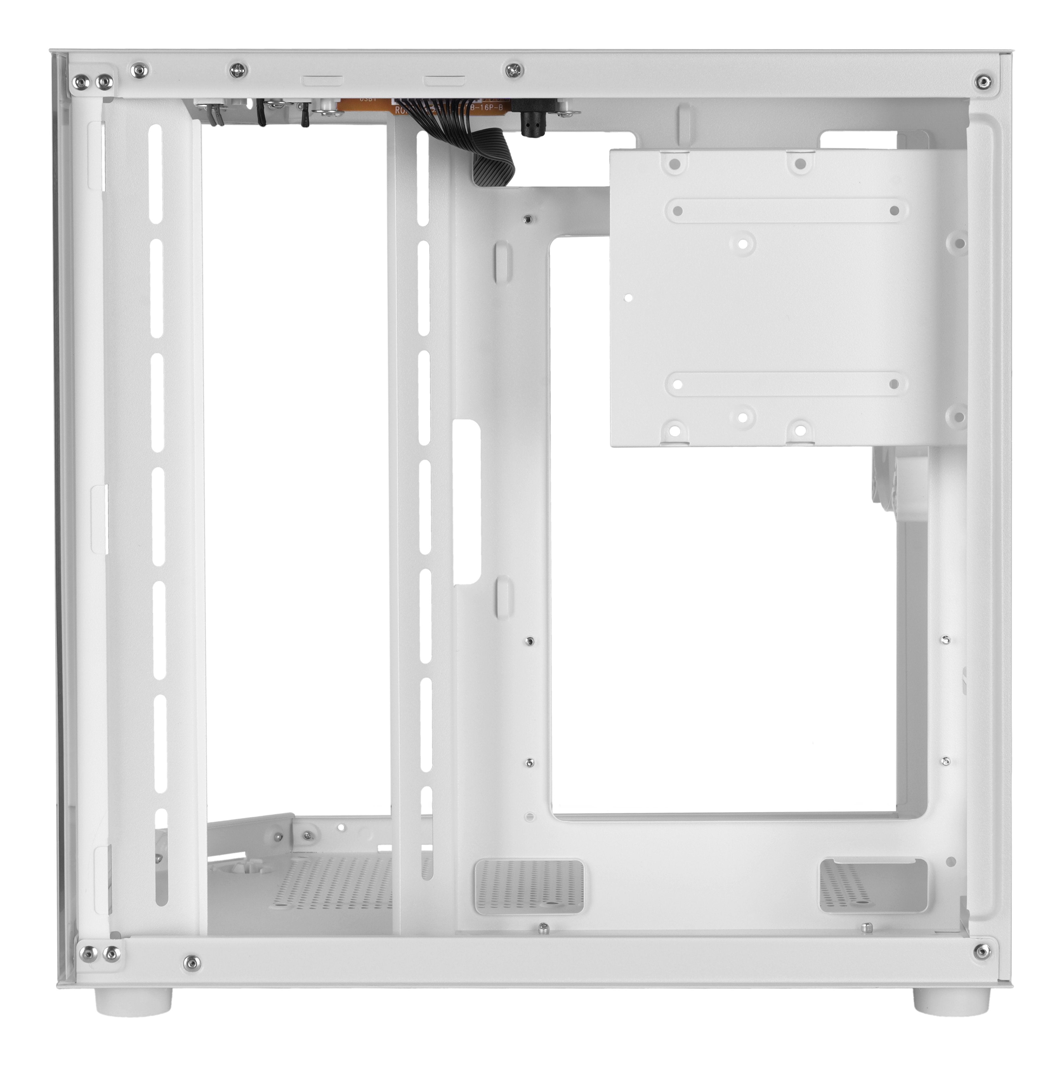 Caja Minitorre Atx Mc-3tlite Blanco Mars Gaming 337×276×342 Mm / 3.5 Kg / Cristal Templado / Rgb Fijo / Microatx - Mini-Itx / Usb3.0 + Usb2.0 / 275 Mm Vga / Hasta 7 Ventiladores