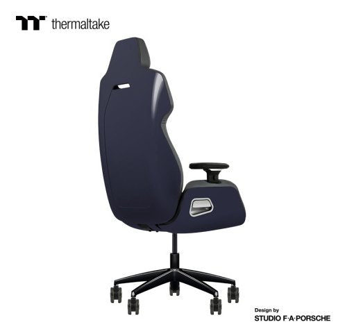 Thermaltake Argent E700 Future Dusk With Slate Gray Crayon Real Leather Chair