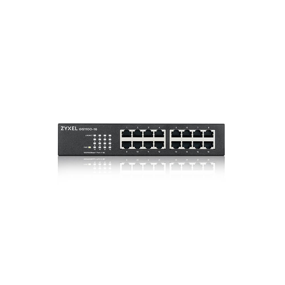 Switch Zyxel Gs1100-16 V3 16-Port Gigabit No Gestionado