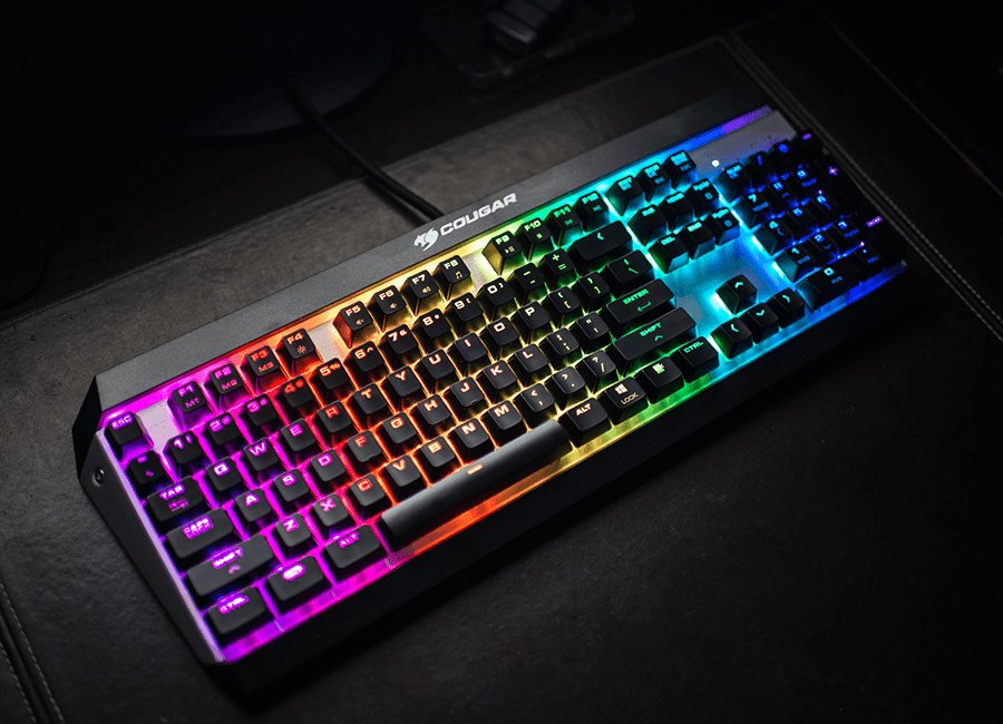 Cougar Gaming Teclado Attack X3 Rgb Mech. Cherry Mx Plata