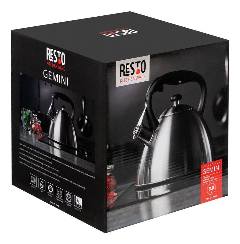EAN 4260403577288 - Resto Kitchenware 90601 tetera 3 L Acero inoxidable imagen 10
