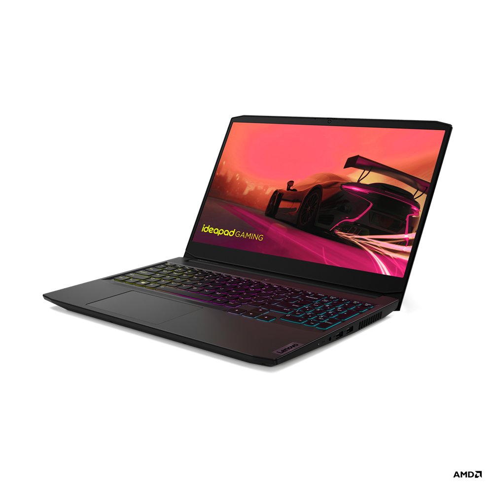 Lenovo Ideapad 3-15 Gaming - Ryzen 5 5500h  15,6"-144hz  16gb  512gb  Win11home  Rtx2050  Czarny