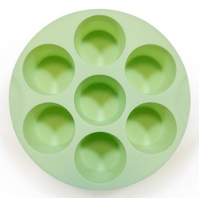 Air Fryer Sil Muffin Tray Green
