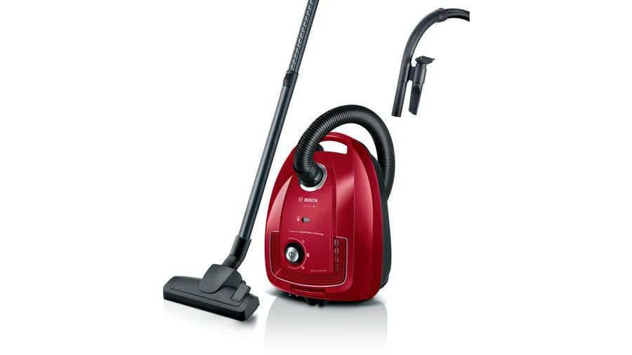 EAN 4242005359271 - Bosch Serie 4 BGB38RD2 aspiradora 4 L Aspiradora cilíndrica Secar 600 W Bolsa para el polvo imagen 1