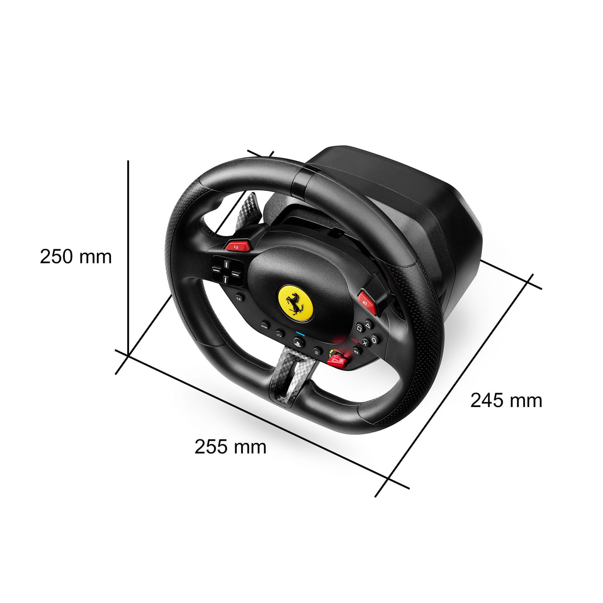 EAN 3362934112677 - Thrustmaster T98-P Ferrari 296 GTB Negro USB Volante + Pedales Analógico/Digital PC, PlayStation 4, PlayS imagen 8