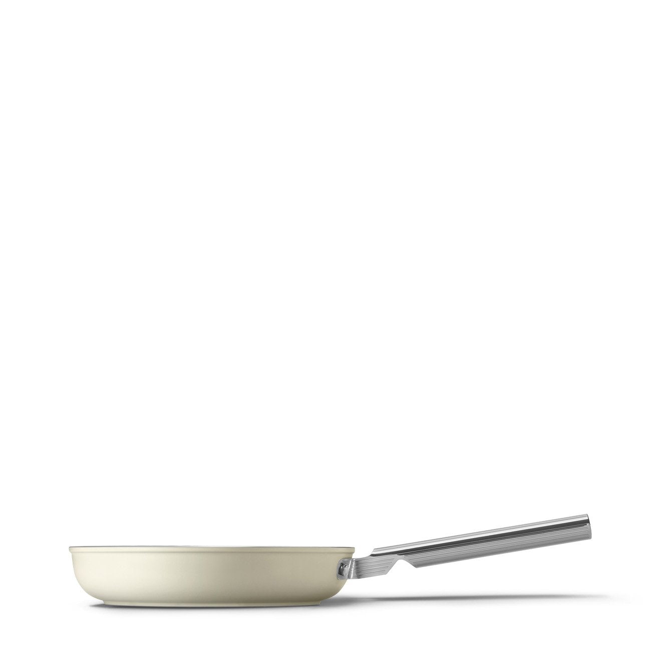 Smeg Fpf2002crm Bratpfanne, 20 Cm, Keramik, Edelstahlgriff, Mattcreme