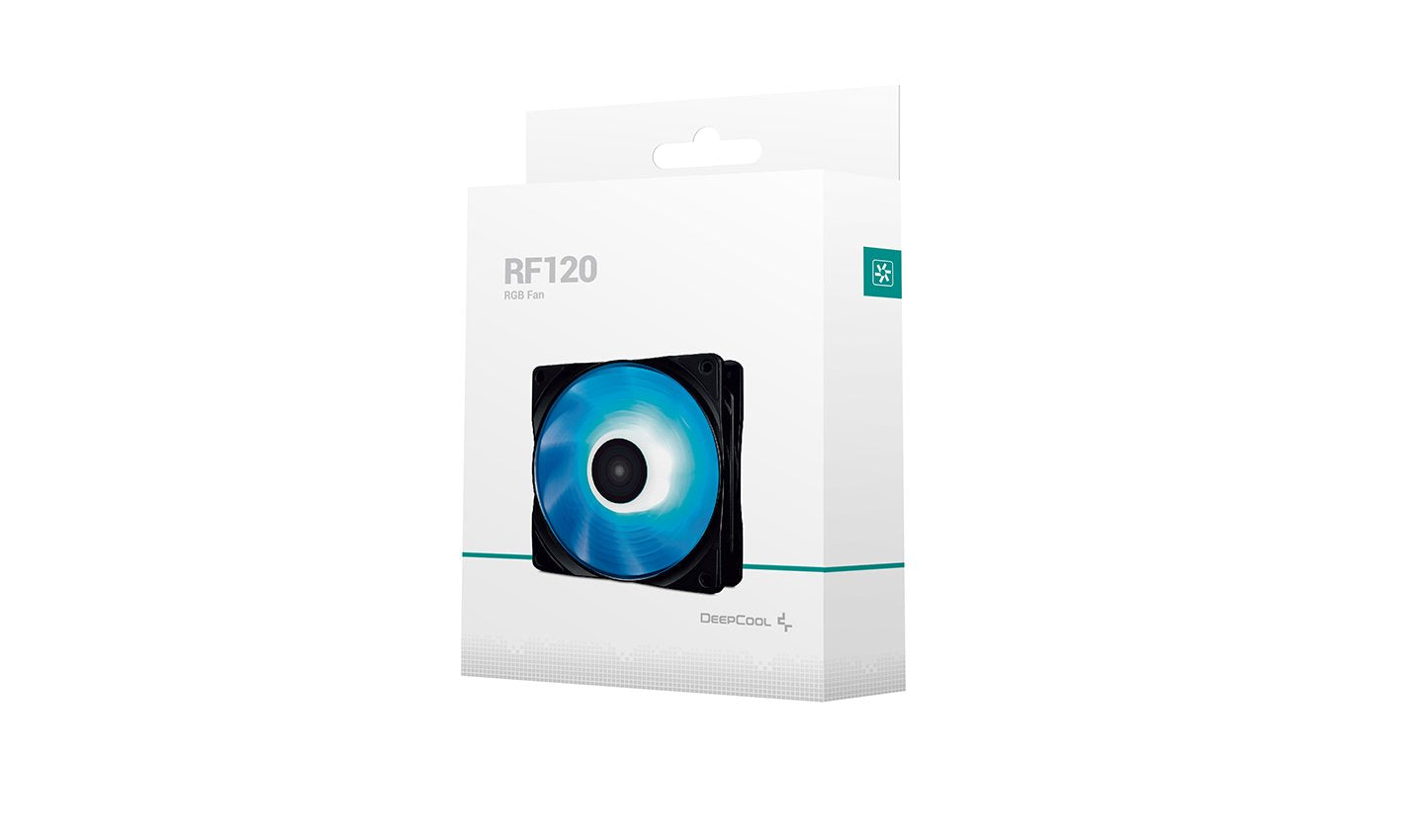 EAN 6933412710288 - DeepCool RF120 Carcasa del ordenador Ventilador 12 cm Negro, Blanco imagen 8