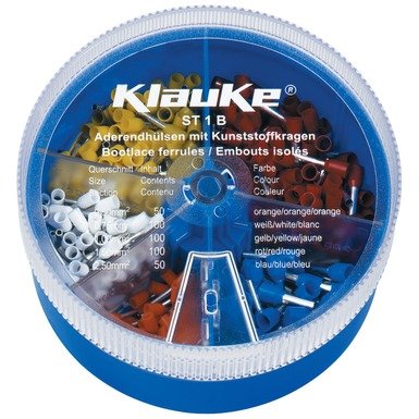 Klauke 170w, Blanco, Macho, Recto, 0,75 Mm², 14,6 Mm, 100 Unidades(E)