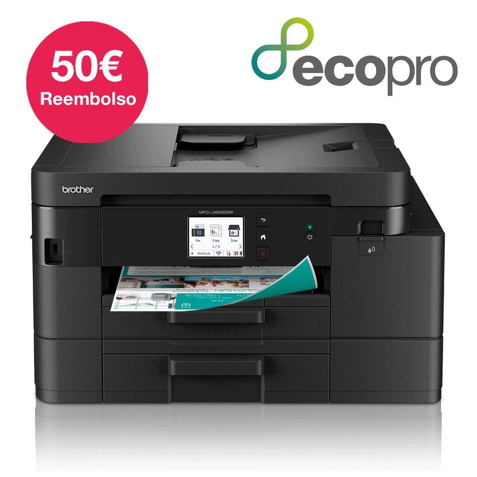 EAN 4977766841955 - Brother MFC-J4550DW impresora multifunción Inyección de tinta A4 1200 x 4800 DPI Wifi imagen 4