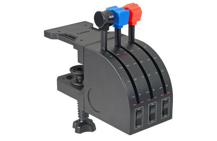 Logitech Pro Flight Throttle Quadrant Palanca De Mandoâ Simulador De Vueloâ 945-000015
