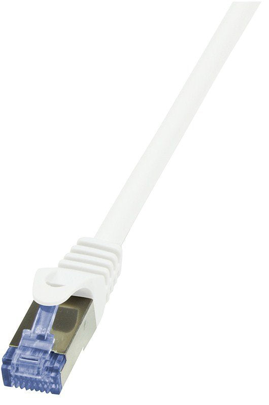 Logilink Patchkabel Cat6a S/Ftp Awg26 Pimf 1,50m Weiss