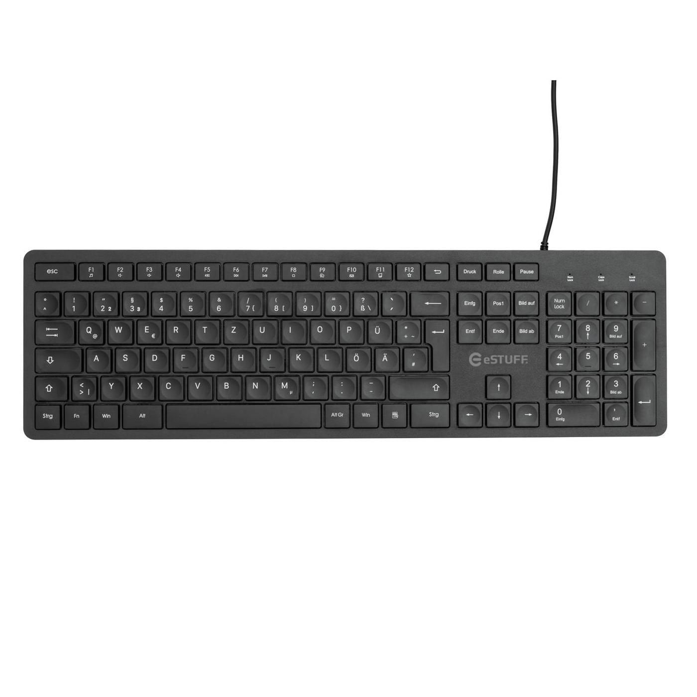 Gearlab Glb211402 Teclado Usb Qwertz Alemán Negro