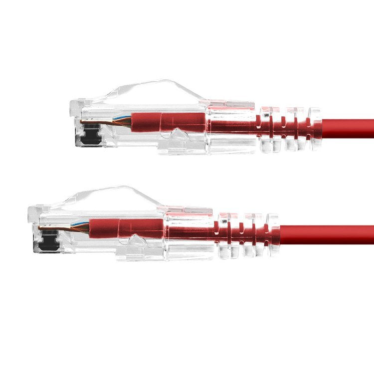 Proxtend Slim U/Utp Cat6 Lszh Awg 28 Red 30cm