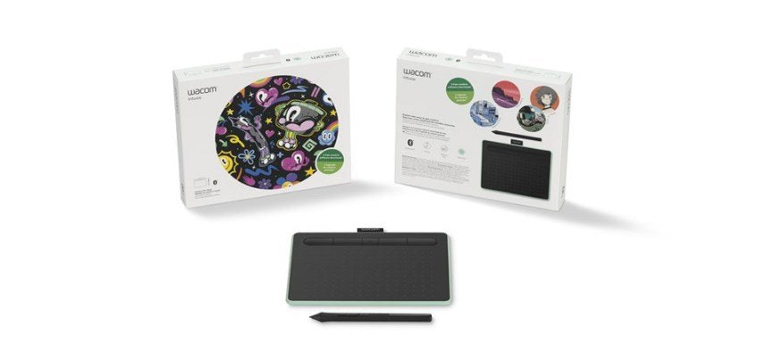Tableta Digitalizadora Wacom Intuos S Bt Pistacho