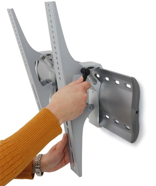 Ergotron 61-143-003 Soporte De Pared Para Pantalla Plana Plata