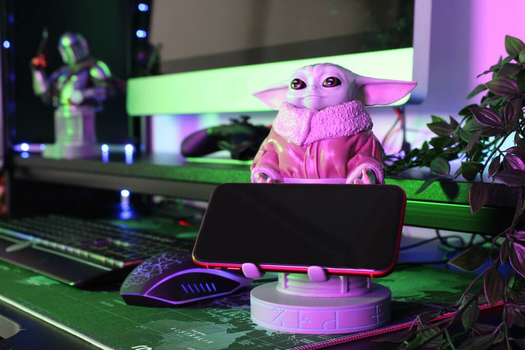 Cable Guy Soporte Sujecion Figura Grogu The Mandalorian Star Wars 21cm