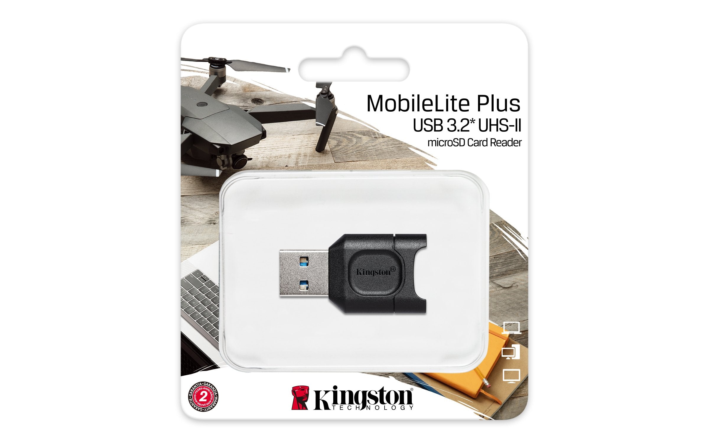 EAN 0740617301816 - Kingston Technology MobileLite Plus lector de tarjeta USB 3.2 Gen 1 (3.1 Gen 1) Type-A Negro imagen 3