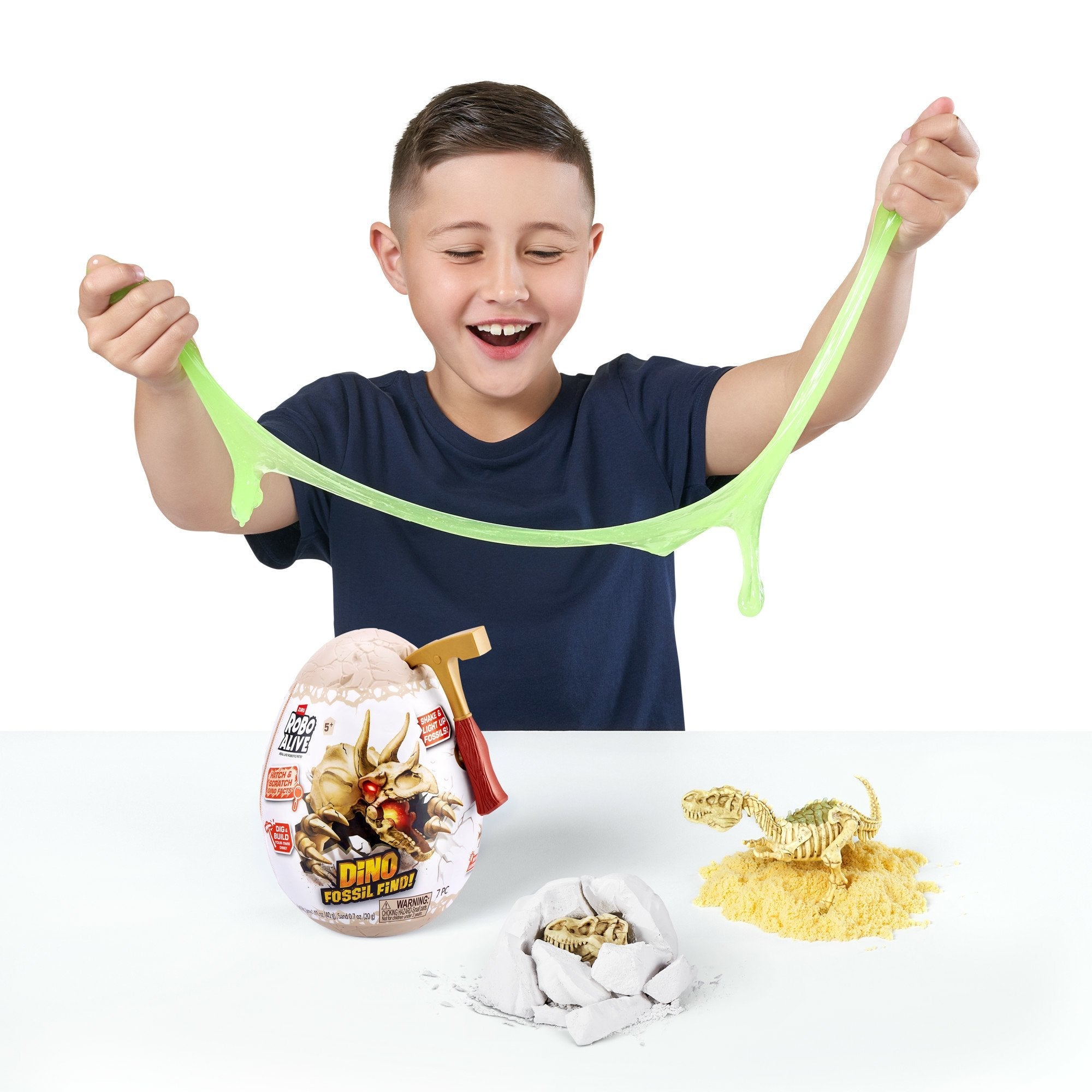 Zuru Robo Alive - Mini Dino Fossil Find, Artículo Ordenado De Figura, Una Figura 71115tq2