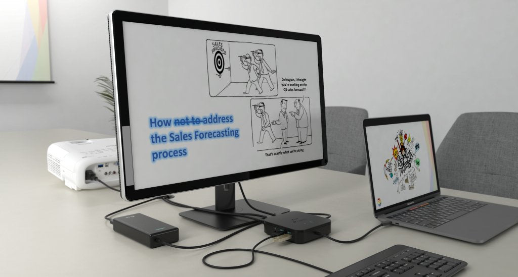 I-Tec Tb3 Traveldock + Charger Tb3 Dock 2x 4k Lcd Charger 77w