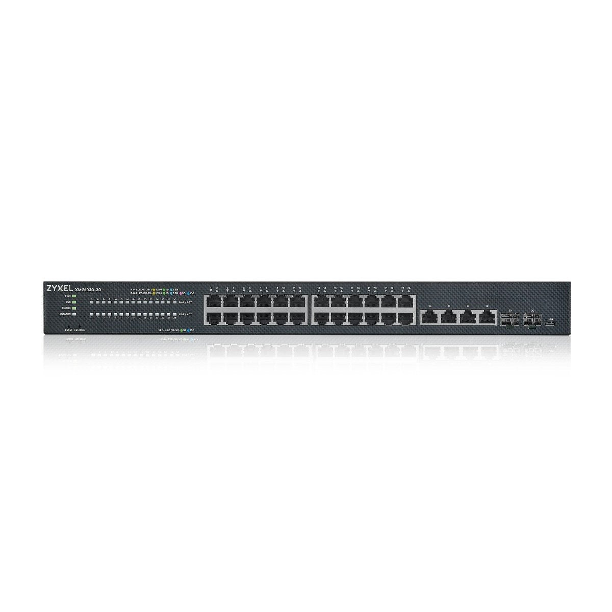 EAN 4718937622054 - Zyxel XMG1930-30 Gestionado L3 2.5G Ethernet (100/1000/2500) Negro imagen 3