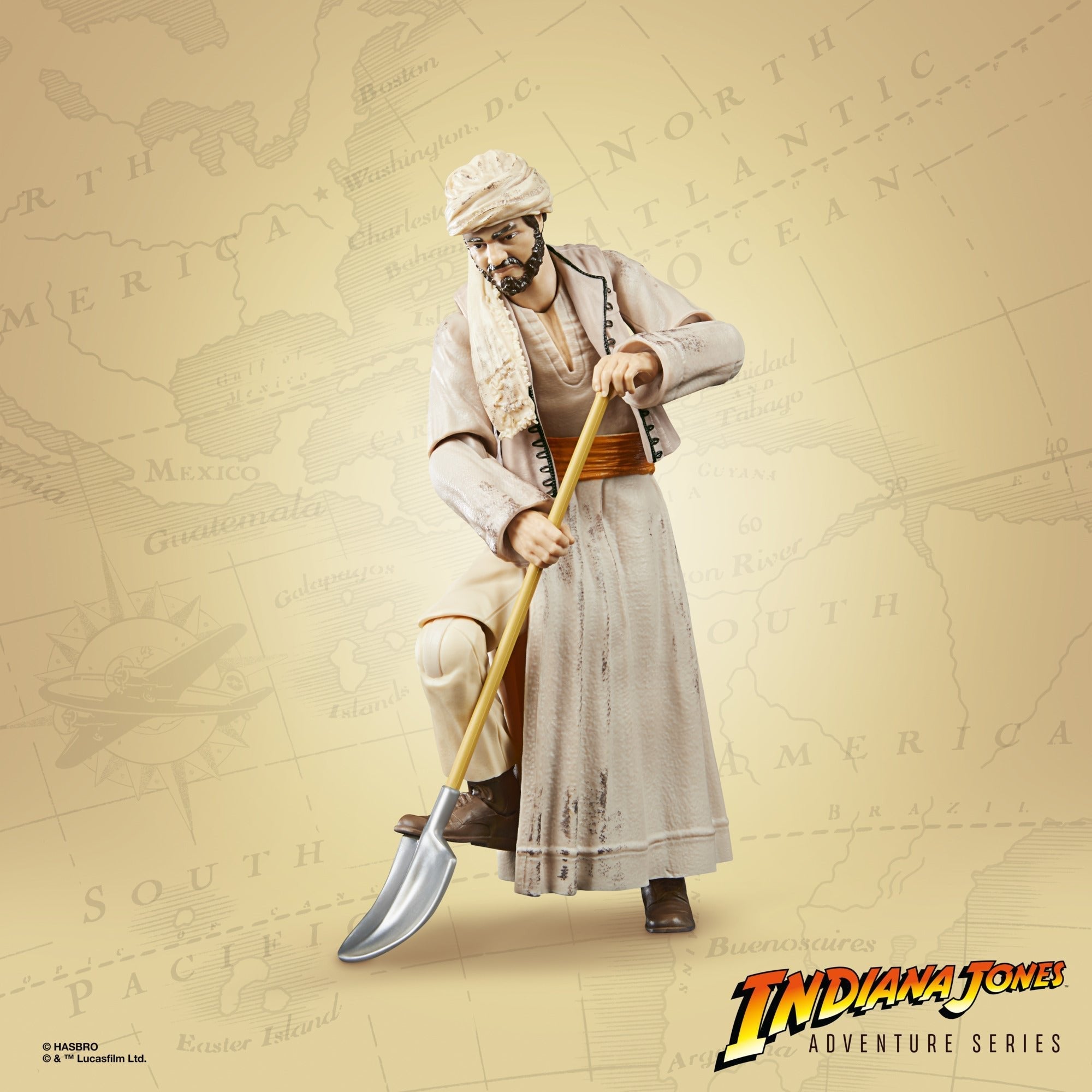 Figura Sallah En Busca Del Arca Perdida Indiana Jones 15cm