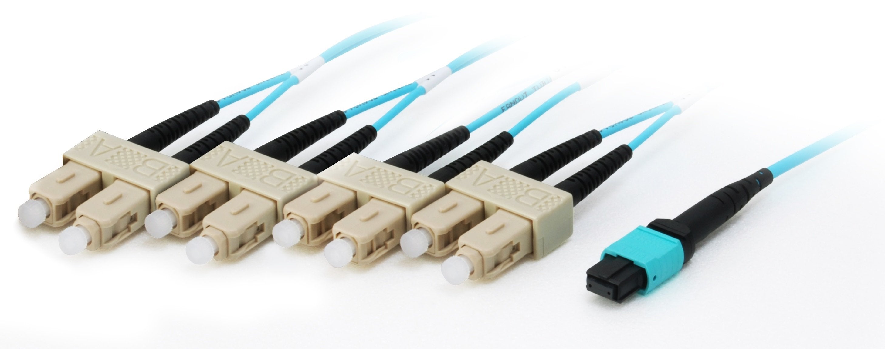 EAN 4015867192719 - Equip 25557607 Cable de fibra óptica e InfiniBand 10 m MTP 4x SC Cian imagen 1