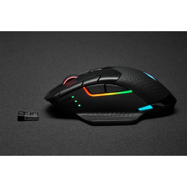 EAN 0840006616054 - Corsair DARK CORE RGB SE ratón Juego mano derecha RF Wireless + Bluetooth + USB Type-A Óptico 18000 DPI imagen 18