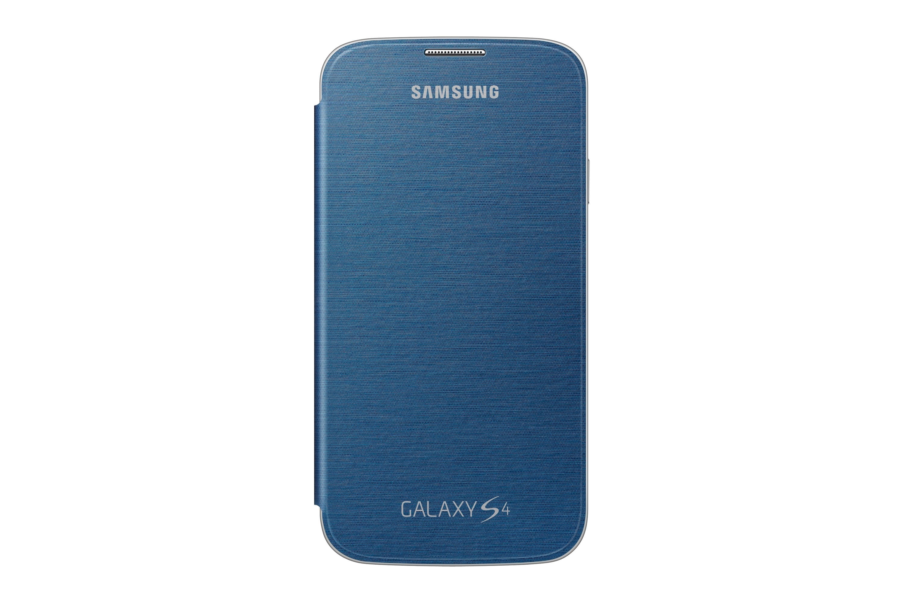 Samsung Flip Cover Funda Samsung Galaxy S4/Con Tapa.Sustituye Tapa Trasera/Marron/Ef-Fi950baegww