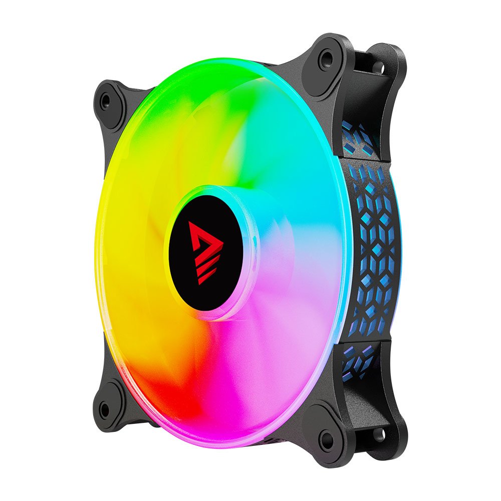 Ventilador Savio Blast Fan 120mm Argb 3-Pin 5v 4-Pin 12v