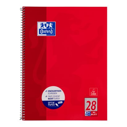 EAN 4006144921207 - Oxford 100050361 cuaderno y block A4 80 hojas Rojo imagen 6