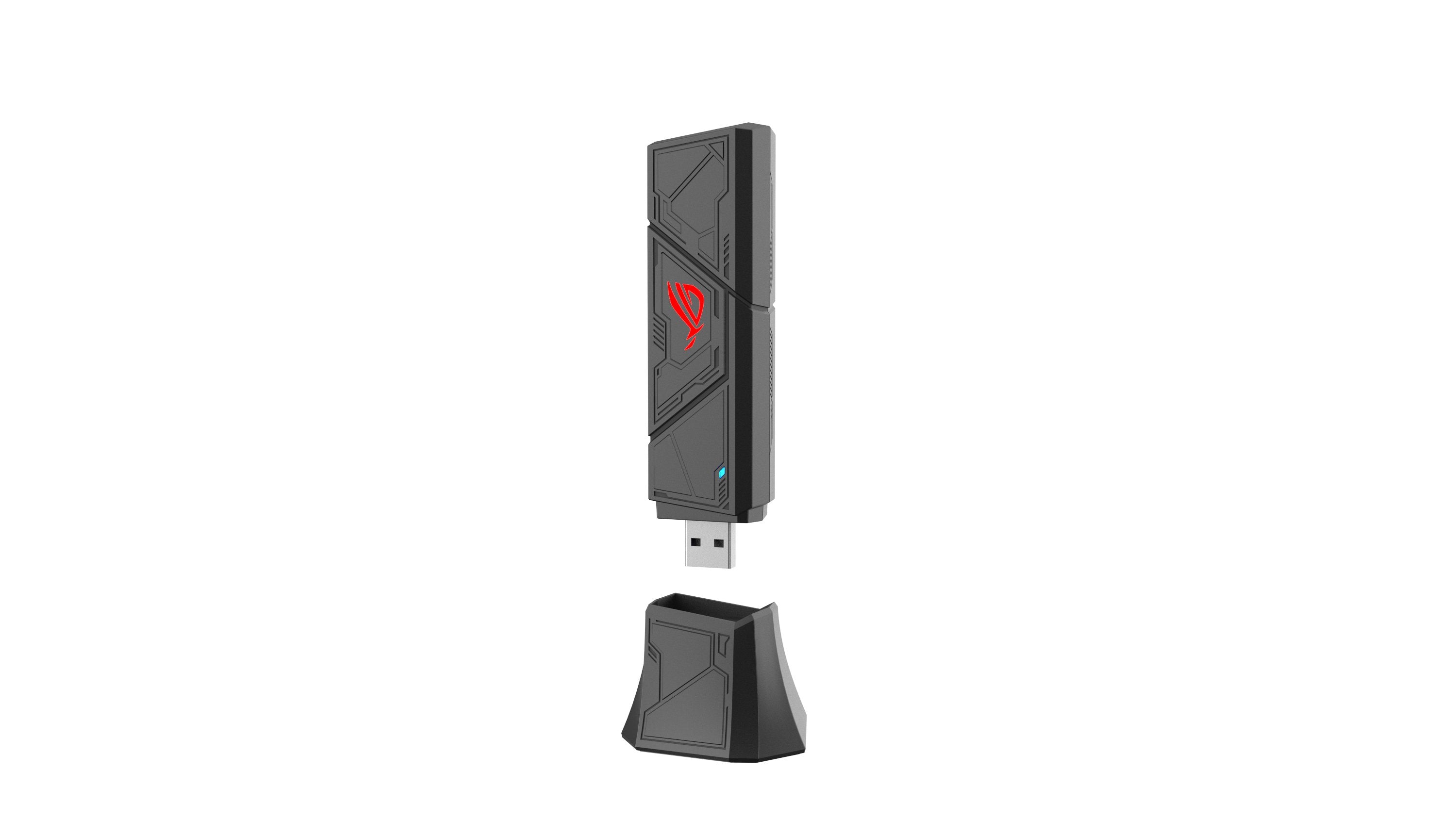 EAN 4711387706206 - ASUS ROG USB-BE92 Wifi 7 BE6500 Tri-Band USB Adapter WLAN 6500 Mbit/s imagen 6