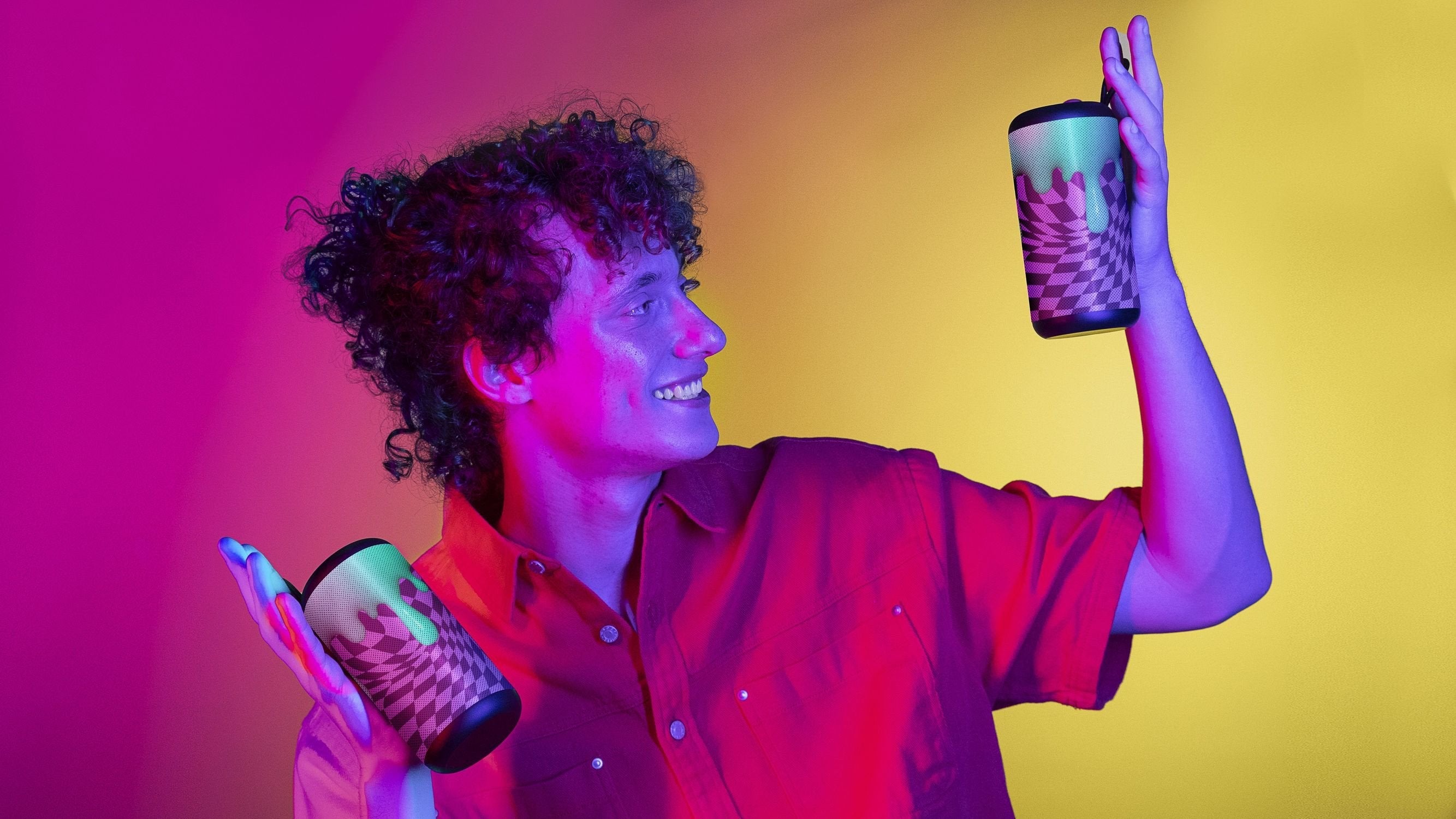 Music Sound 8018080483721 Altavoz Monofónico Portátil Violeta 5 W