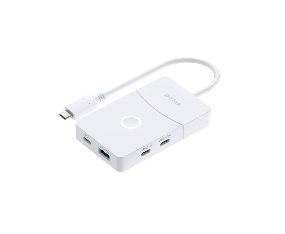 EAN 0790069478284 - D-Link DUP-501 hub de interfaz USB 3.2 Gen 1 (3.1 Gen 1) Type-C 5000 Mbit/s Blanco imagen 2