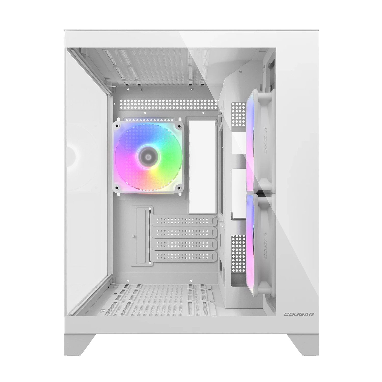 EAN 4711649770303 - COUGAR CGR-2QA6W-RGB Mini Tower Blanco imagen 3