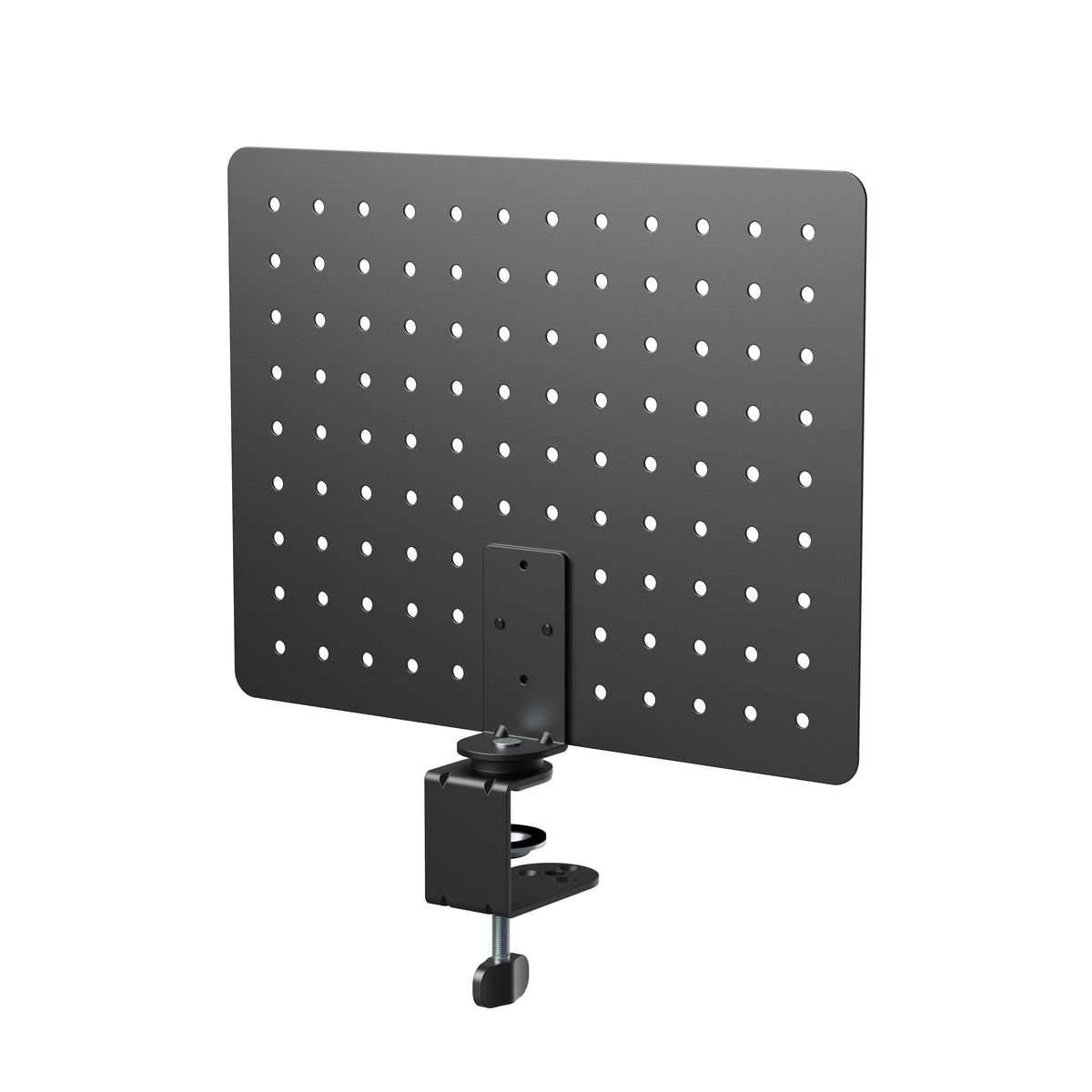 Organizador De Escritorio Activejet Apb-002b: Tablero Giratorio Perforado En Negro Mate