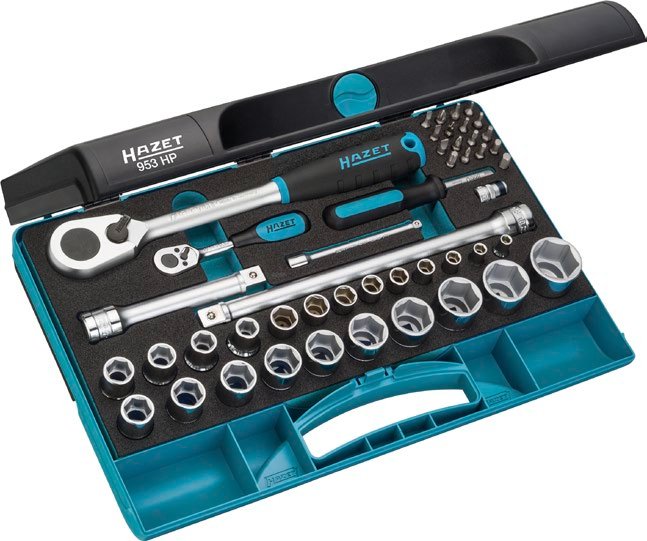 EAN 4000896215188 - HAZET 953HP llave de tubo Juego de llaves de tubo 47 pieza(s) imagen 1