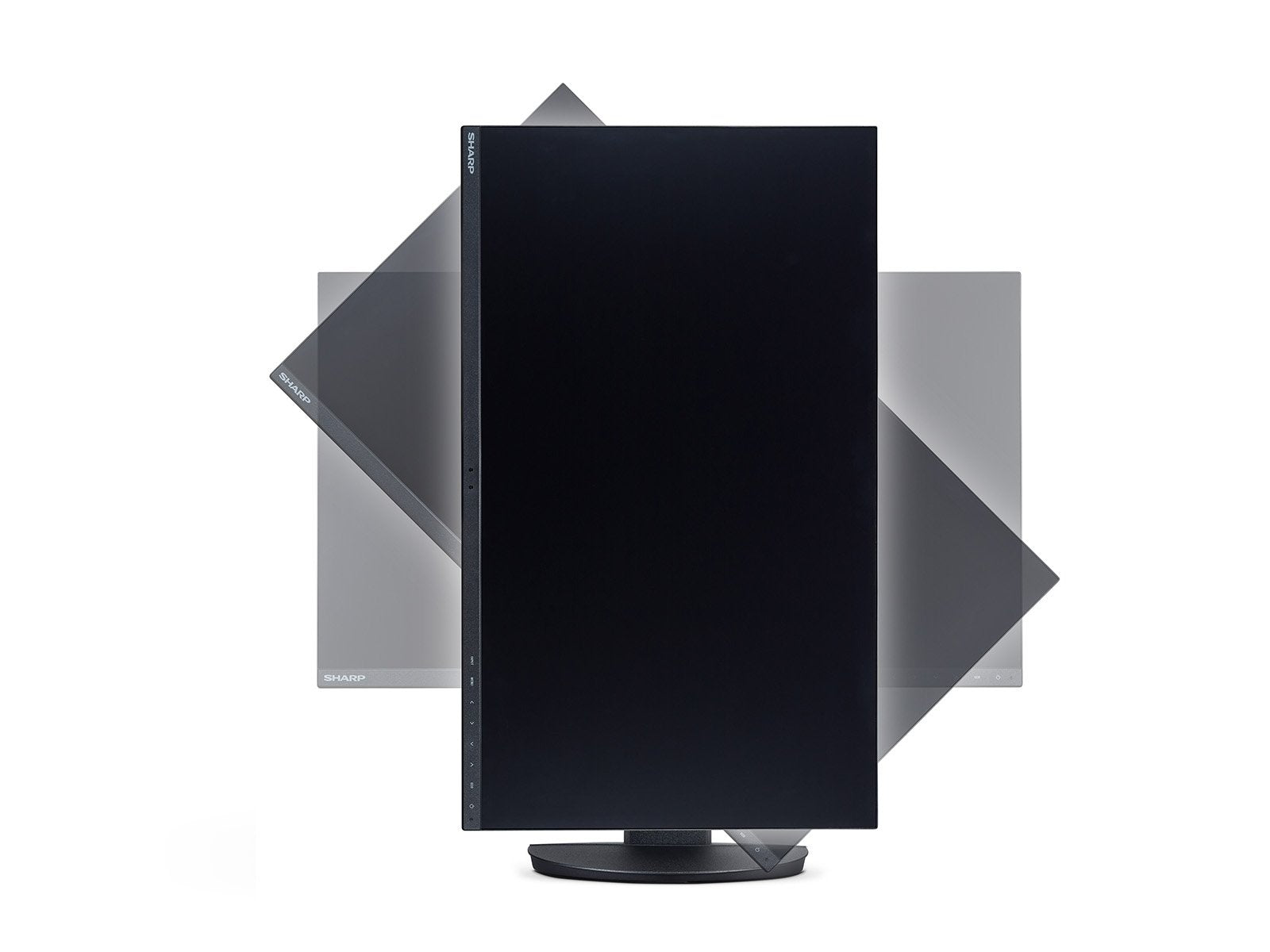 27" Sharp Nec 2560x1440 Ips Monitor With Usb-C And Lan - Black