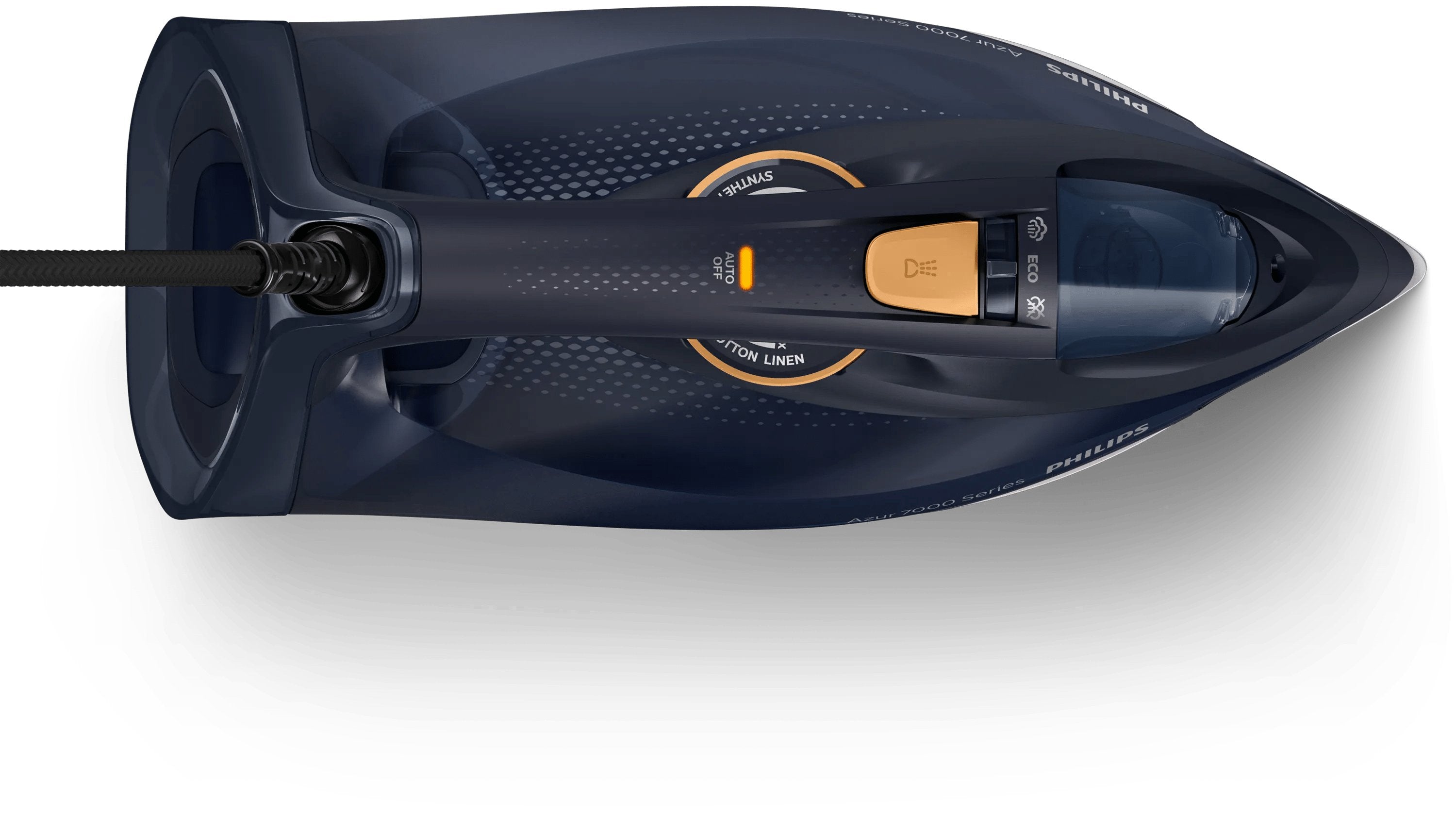 EAN 8720389016103 - Philips 7000 series DST7060/20 plancha Plancha a vapor Suela SteamGlide Elite 3000 W Azul, Amarillo imagen 2